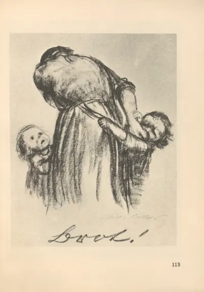 Kobiety i dzieci, 1925 – Nr. 14, Käthe Kollwitz