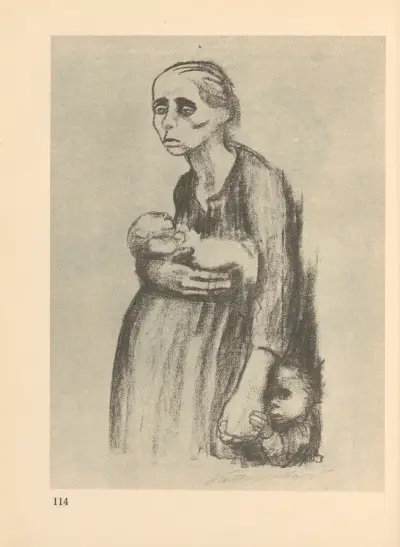 Frauen und Kinder, 1925 – nr 7 av Käthe Kollwitz