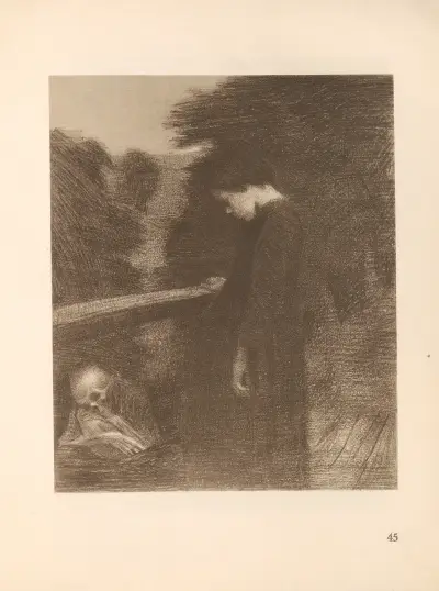 Gretchen, 1925 – nr 1 av Käthe Kollwitz