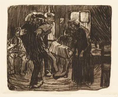 Hamburská hospoda, Käthe Kollwitz