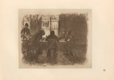Knajpa, 1925 – Nr. 3, Käthe Kollwitz