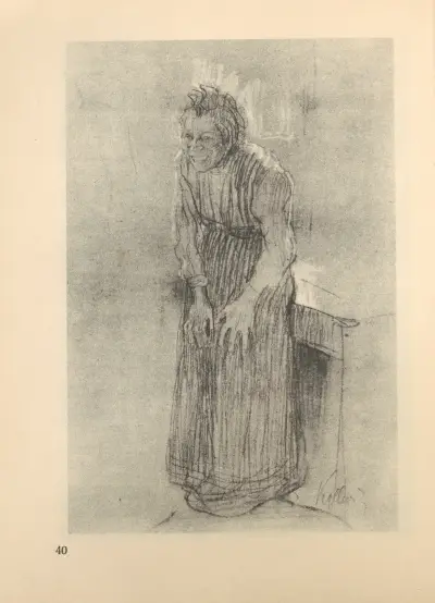 Kneipe, 1925 – Nr. 1, Käthe Kollwitz