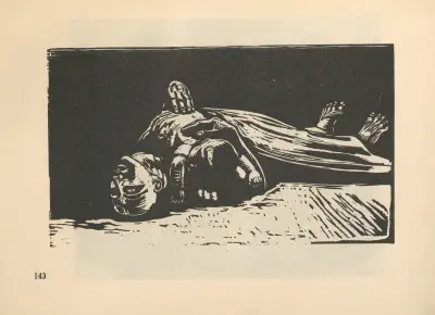 Válka, 1925 – Nr. 3, Käthe Kollwitz