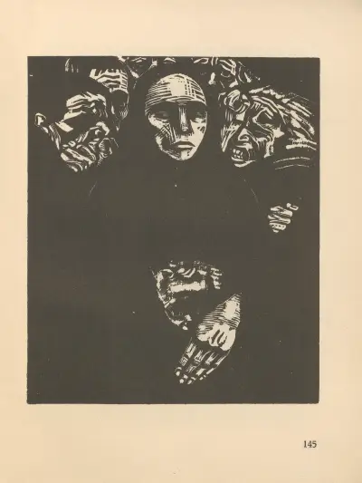 Krieg, 1925 – nr 1 av Käthe Kollwitz