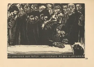 Liebknecht, 1925 – nr 3, Käthe Kollwitz