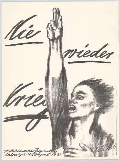Nie wieder Krieg av Käthe Kollwitz