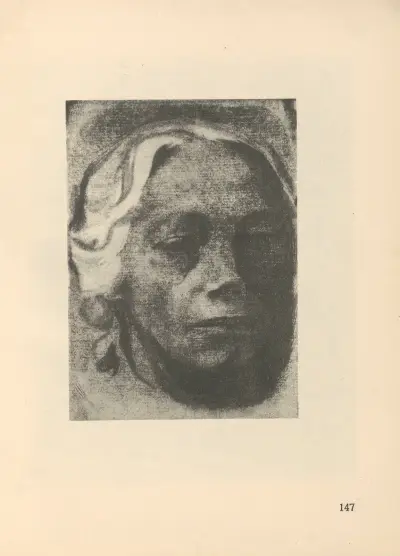 Selbstbildnis, 1925 – nr 9 av Käthe Kollwitz