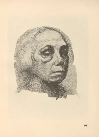 Autoportret, 1925 – Nr. 10, Käthe Kollwitz