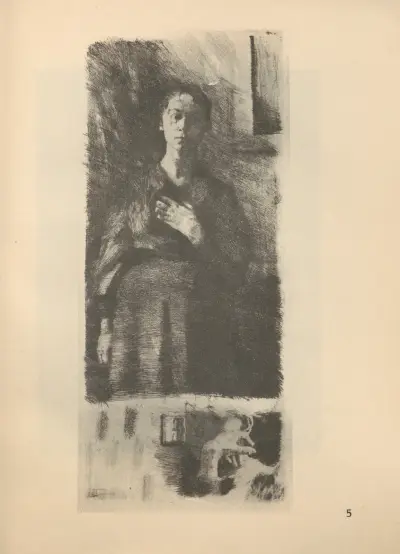 Autoportret, 1925 – Nr. 16, Käthe Kollwitz