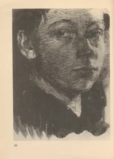 Autoportret, 1925 – Nr. 17, Käthe Kollwitz