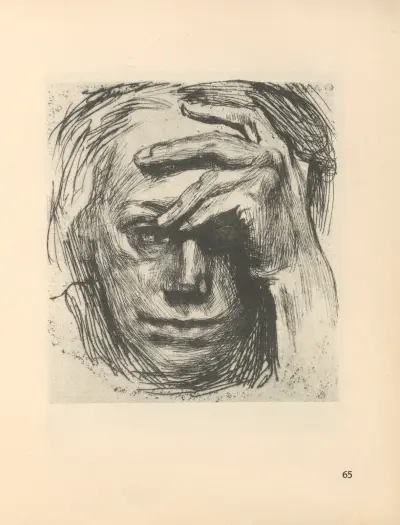 Selbstbildnis, 1925 – nr 1 av Käthe Kollwitz