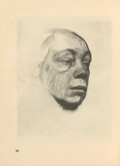 Selbstbildnis, 1925 – nr 8 av Käthe Kollwitz