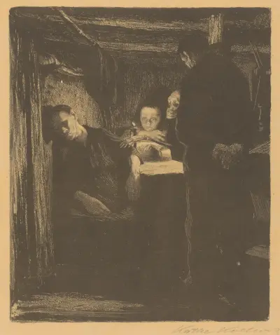 Smrť av Käthe Kollwitz