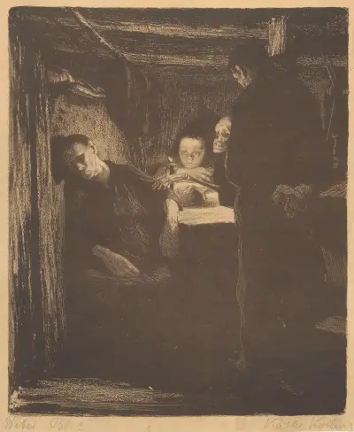 Tod av Käthe Kollwitz
