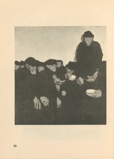 Zeichnungen für den Simplizissimus, 1925 – nr 10 av Käthe Kollwitz