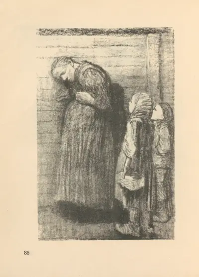 Zeichnungen für den Simplizissimus, 1925 – nr 12 av Käthe Kollwitz