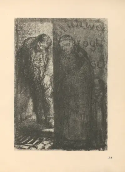 Rysunki dla Simplizissimusa, 1925 – Nr. 5, Käthe Kollwitz