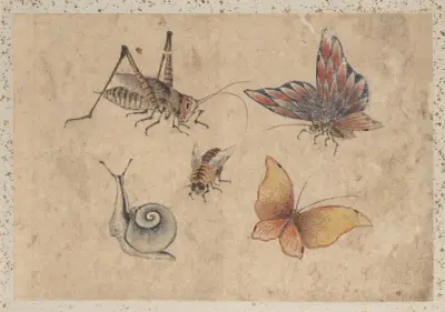 Album of Sketches by Katsushika Hokusai and His Disciples Pl.36 av Katsushika Hokusai