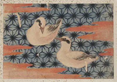 Album of Sketches by Katsushika Hokusai and His Disciples Pl.42 av Katsushika Hokusai