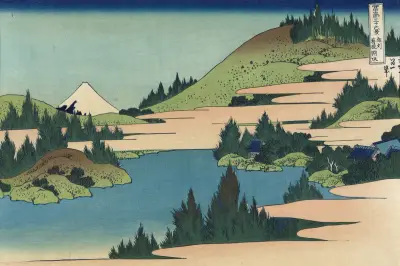 Sōshū hakone kosui av Katsushika Hokusai