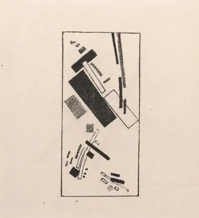 Dynamic Suprematism von Kazimir Malevich
