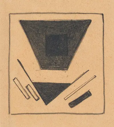Suprematist Composition—Projected Plane von Kazimir Malevich