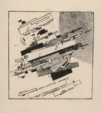 Suprematist Satellites von Kazimir Malevich