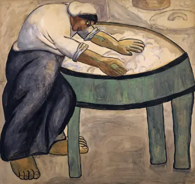 The Washerwoman von Kazimir Malevich