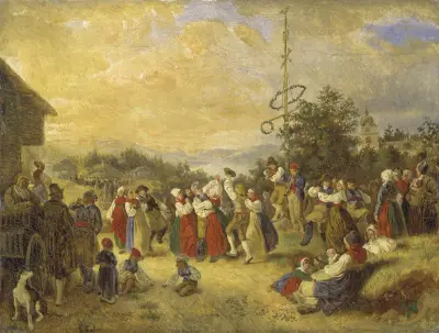 Midsummer Dance at Rättvik von Kilian Zoll