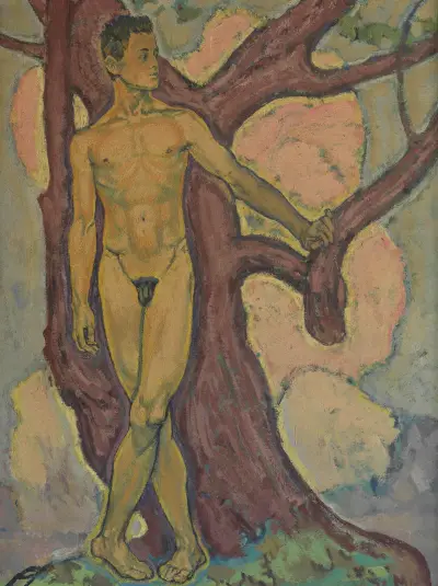 Allegorie Jüngling av Koloman Moser