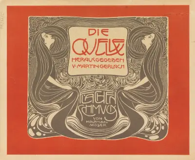 Die Quelle Flächen Schmuck av Koloman Moser