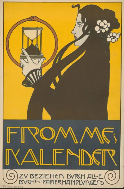 Frommes Kalender, 1899 – nr 1 av Koloman Moser