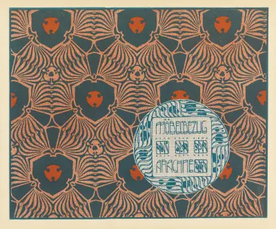 Mobelbezug Arachne (Arachne Upholstery Fabric) av Koloman Moser