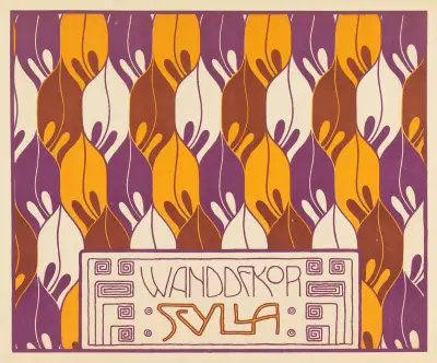 Wanddekor Scylla (Scylla Wall Decoration) av Koloman Moser