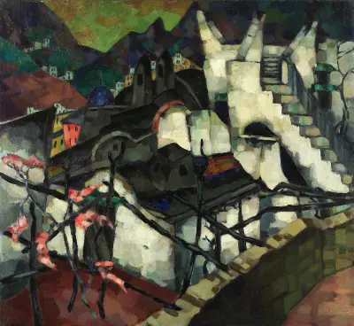Capri motiiv, Konrad Mägi