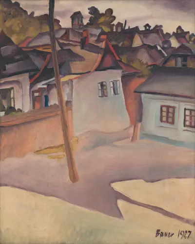 Cigánsky tábor von Konštantín Bauer