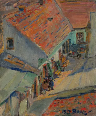 In front of the House von Konštantín Bauer