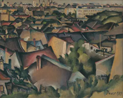 Košice na jar von Konštantín Bauer