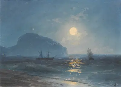Měsíční svit, 1899, Ivan Konstantinovich Aivazovsky