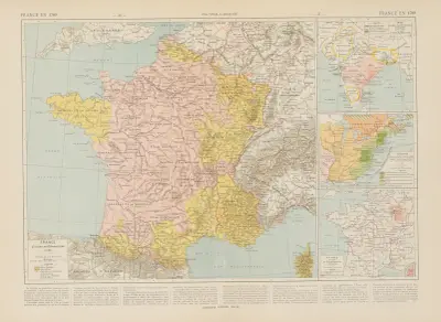 France en 1789 av Paul Vidal de La Blache