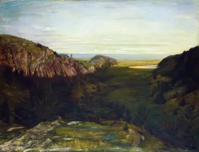 Das letzte Tal – Paradiesfelsen von John La Farge
