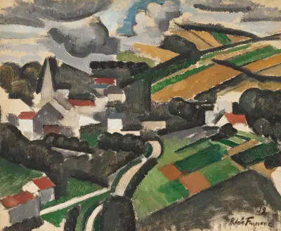 Le Tournant, Meulan av Roger de La Fresnaye