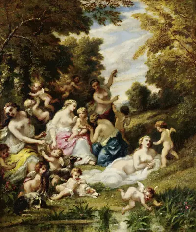 La Fête Des Amours av Narcisse-Virgile Diaz de La Peña