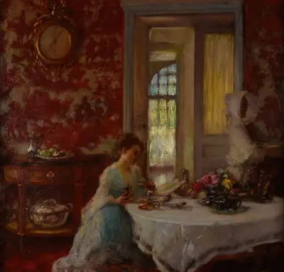 La Salle rouge av Gaston La Touche