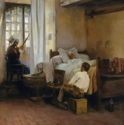 The first born av Gaston La Touche