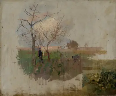 Jesień w sadzie, Ladislav Mednyánszky