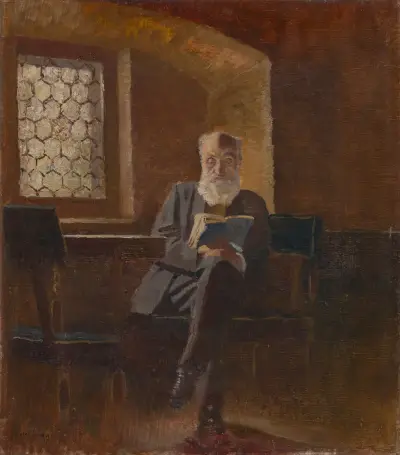 Baron Eduard Mednyászky, ojciec malarza, Ladislav Mednyánszky