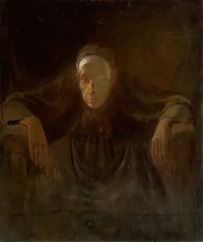 Studium starej kobiety, Ladislav Mednyánszky