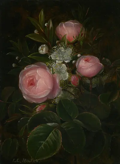 Roser og blomstrende Myrther – nr 1 av Johan Laurentz Jensen
