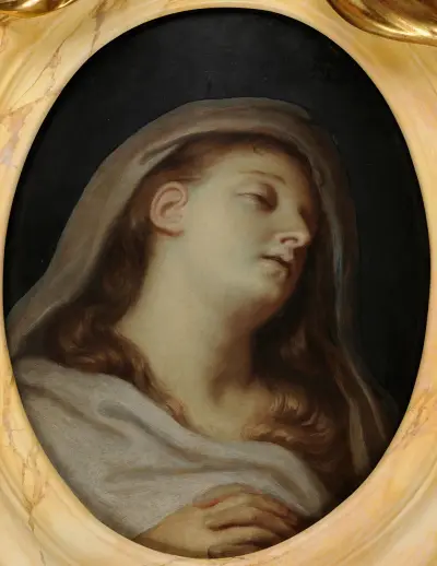 Effigie funéraire d’Henriette Sélincart av Charles Le Brun